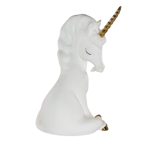 Freeman McFarlin George Good Unicorn Sitting Figurine RARE HTF - Picture 2 of 8